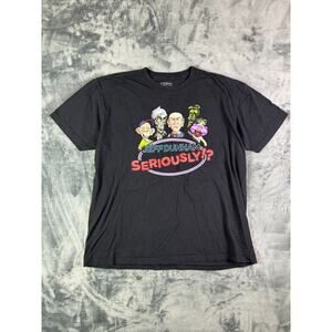 Jeff Dunham Tour T-Shirt XL Seriously!? Comedy Graphic Tee Stand-Up Characters